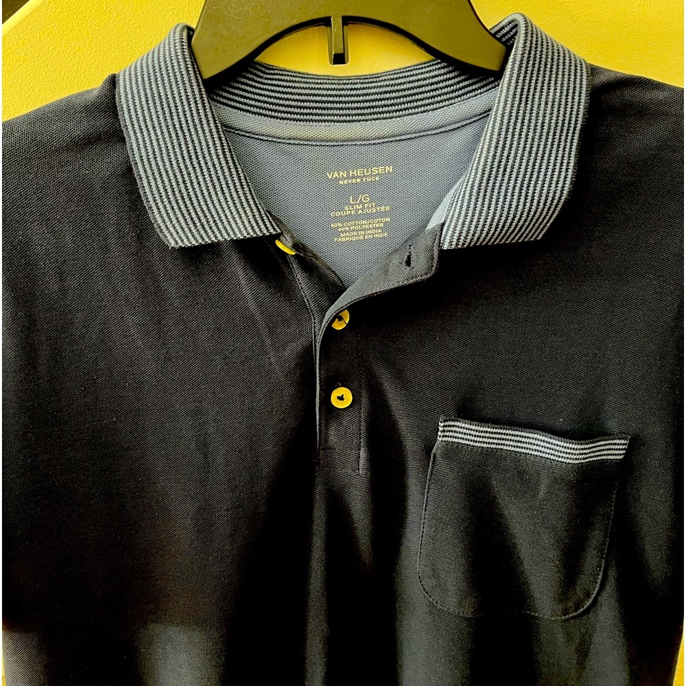 Van Heusen Mens Short Sleeve Polo Shirt